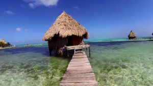 Glover Atoll, the furthest from Belize