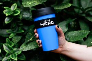 Go green with your blue KeepCup from Caffe Nero