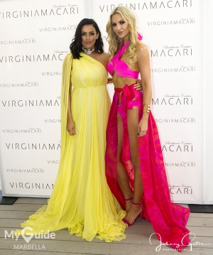 Irish designer Virginia Macari launches her new collection - The Paradise Collection - in Marbella