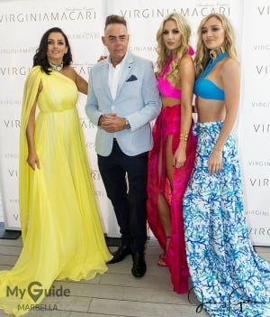 Irish designer Virginia Macari launches her new collection - The Paradise Collection - in Marbella