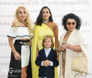 Irish designer Virginia Macari launches her new collection - The Paradise Collection - in Marbella