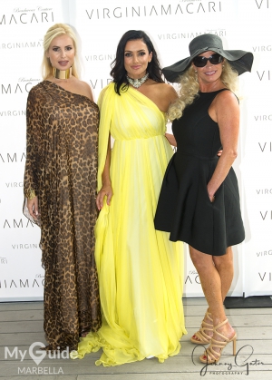 Irish designer Virginia Macari launches her new collection - The Paradise Collection - in Marbella