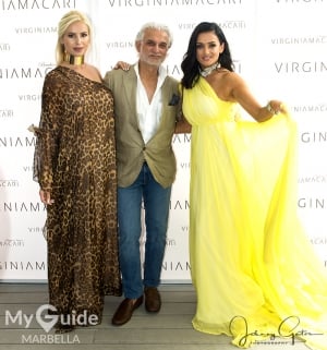 Irish designer Virginia Macari launches her new collection - The Paradise Collection - in Marbella