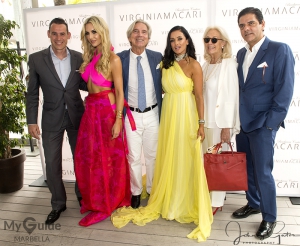 Irish designer Virginia Macari launches her new collection - The Paradise Collection - in Marbella