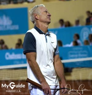 John McEnroe digs deep to win the 2017 Senior Masters Cup in Marbella
