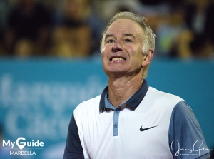 John McEnroe digs deep to win the 2017 Senior Masters Cup in Marbella