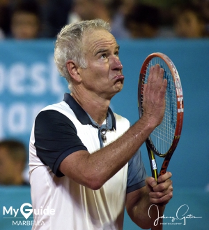 John McEnroe digs deep to win the 2017 Senior Masters Cup in Marbella