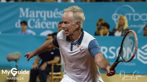 John McEnroe digs deep to win the 2017 Senior Masters Cup in Marbella