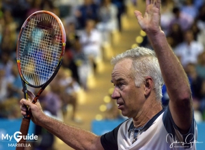 John McEnroe digs deep to win the 2017 Senior Masters Cup in Marbella