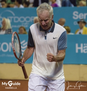 John McEnroe digs deep to win the 2017 Senior Masters Cup in Marbella