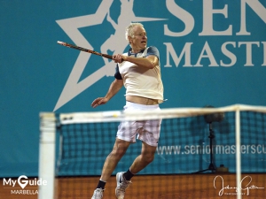John McEnroe digs deep to win the 2017 Senior Masters Cup in Marbella
