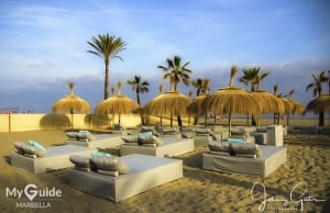 Marbella media frenzy as Pamela Anderson opens Playa Padre with Maria Bravo