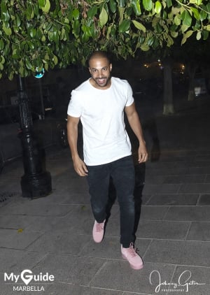 Marvin Humes Goes Old School at The Summer Launch of Mahiki Beach Marbella