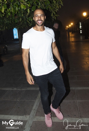 Marvin Humes Goes Old School at The Summer Launch of Mahiki Beach Marbella