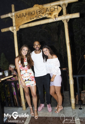Marvin Humes Goes Old School at The Summer Launch of Mahiki Beach Marbella