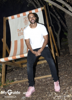 Marvin Humes Goes Old School at The Summer Launch of Mahiki Beach Marbella