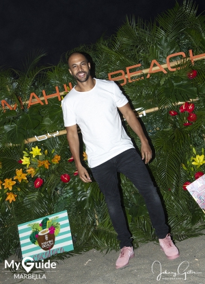 Marvin Humes Goes Old School at The Summer Launch of Mahiki Beach Marbella