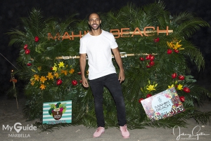 Marvin Humes Goes Old School at The Summer Launch of Mahiki Beach Marbella