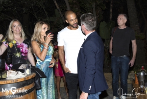 Marvin Humes Goes Old School at The Summer Launch of Mahiki Beach Marbella