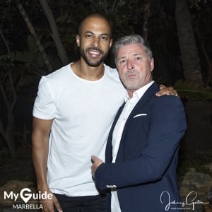 Marvin Humes Goes Old School at The Summer Launch of Mahiki Beach Marbella