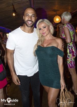 Marvin Humes Goes Old School at The Summer Launch of Mahiki Beach Marbella