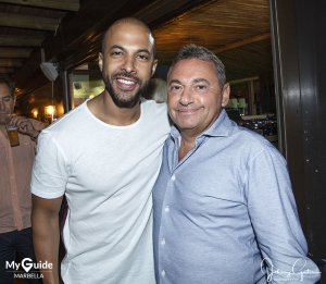 Marvin Humes Goes Old School at The Summer Launch of Mahiki Beach Marbella