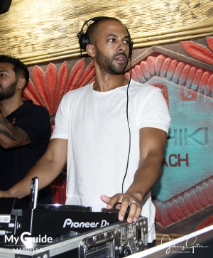 Marvin Humes Goes Old School at The Summer Launch of Mahiki Beach Marbella