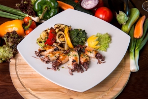 Typical for the coast of Montenegro - Seafood