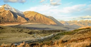 On Board The TranzAlpine Railway