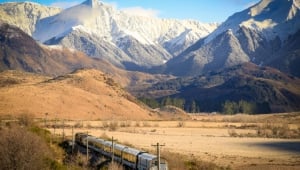 On Board The TranzAlpine Railway