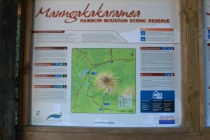 Rainbow Mountain Information Sign