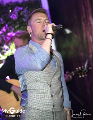 Ronan Keating Unplugs at La Sala Marbella
