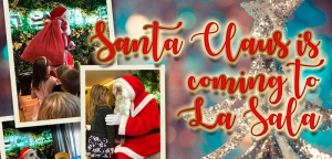 Santa Claus is coming to La Sala!