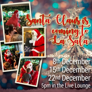Santa Claus is coming to La Sala!