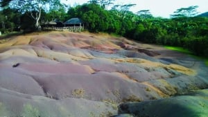 Seven Coloured Earths at Chamarel