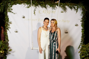 Sanja, Caffe Montenegro Magazine Editor with Elena, Regent's PR Manager