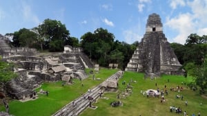 The Mayan ruins of Lamanai, in Belize