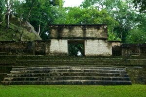 The Mayan ruins of Lamanai, in Belize