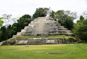 The Mayan ruins of Lamanai, in Belize