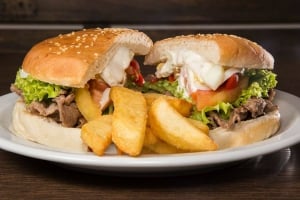 The sandwichería where to try the traditional 'chivito' Uruguayan
