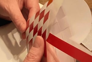 Copenhague: Actividad para tejer corazones de papel