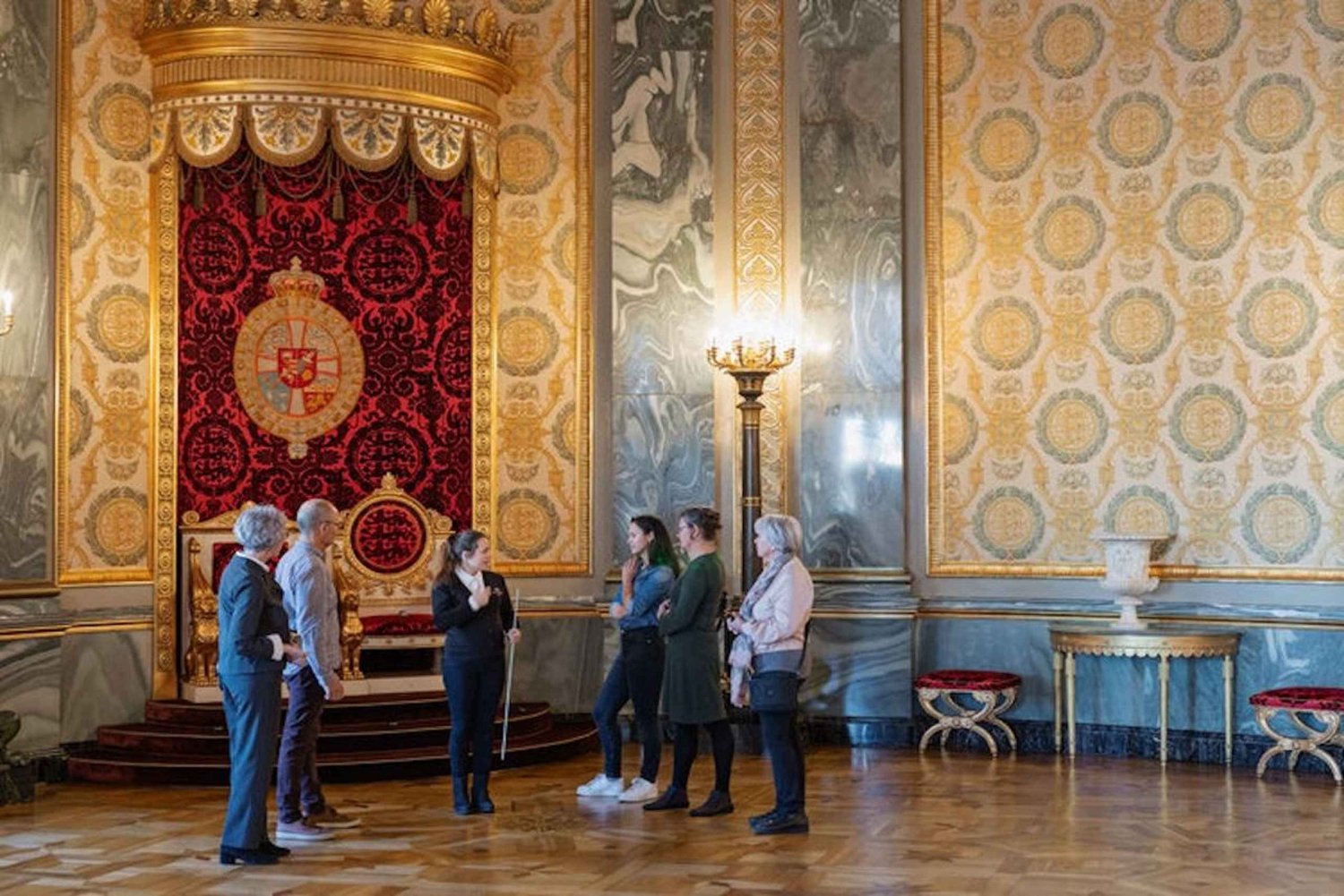 Chrtistiansborg Paleis Tour in het Engels