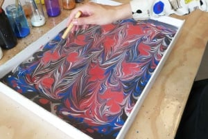 Copenhague : atelier marbrure du papier de 2 heures avec Goda