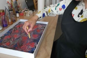 Copenaghen (workshop di marmorizzazione della carta di 2 ore con Goda)