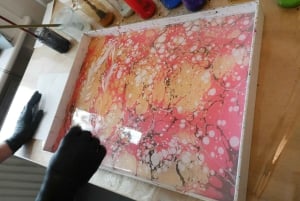 Copenaghen (workshop di marmorizzazione della carta di 2 ore con Goda)