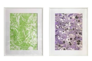 Copenaghen (workshop di marmorizzazione della carta di 2 ore con Goda)