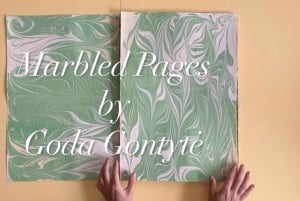 Copenaghen (workshop di marmorizzazione della carta di 2 ore con Goda)