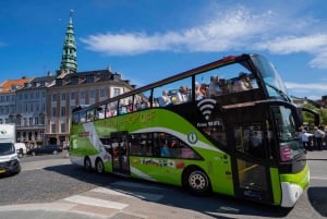 Kopenhagen: 48-uurs hop-on-hop-off-bustour in een klassieke bus