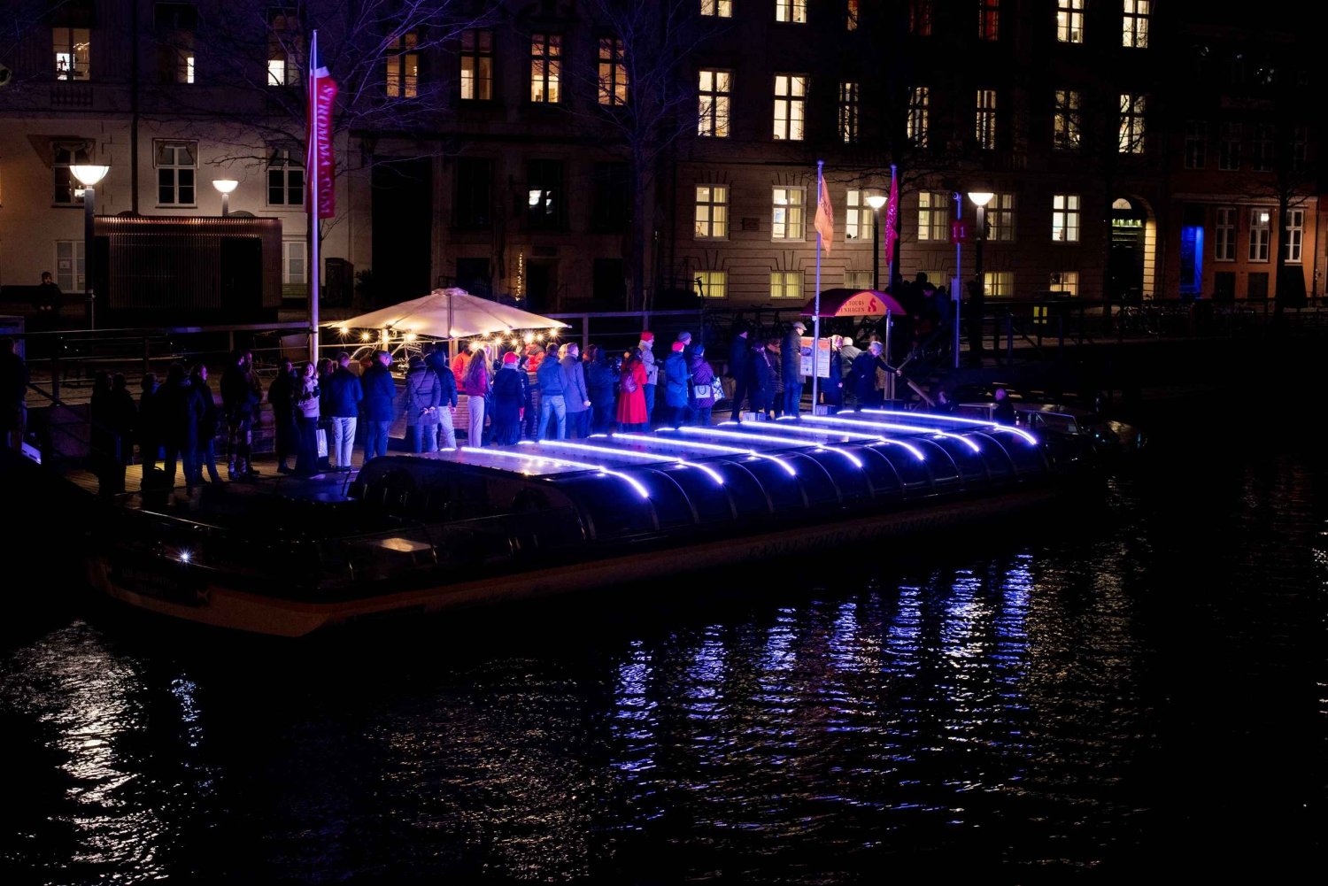 Copenhague : Tour en bateau du festival des lumières de février