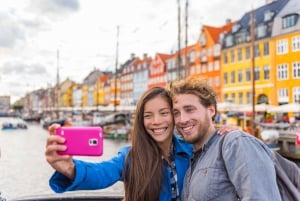 Copenhagen Canal Boat Cruise and City, Nyhavn Walking Tour